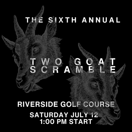 2-GOAT ScRaMble - July 12 social club Canada-Golf-Lifestyle-Clothing-Brand