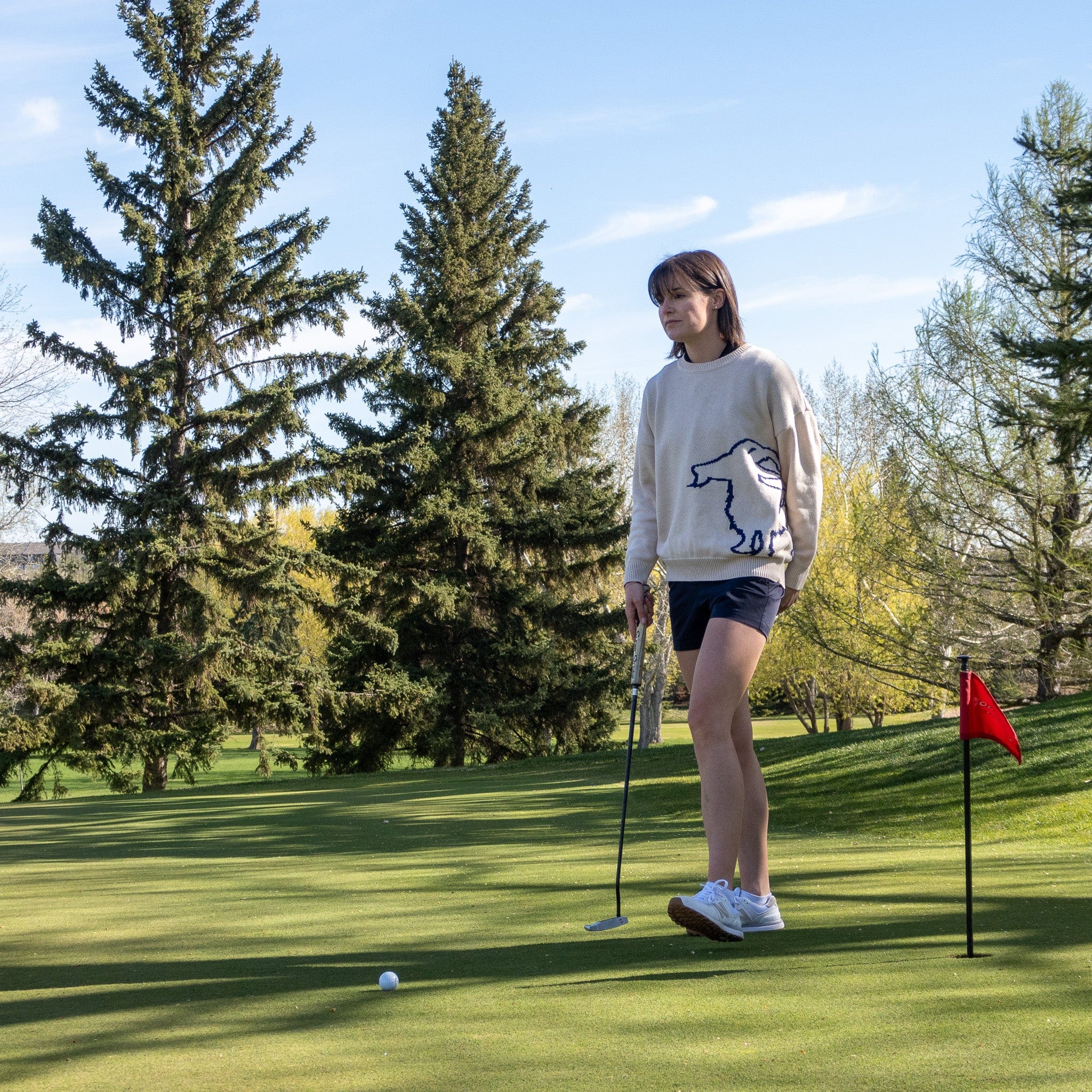 Gals MOE Knit Sweater Canada-Golf-Lifestyle-Clothing-Brand
