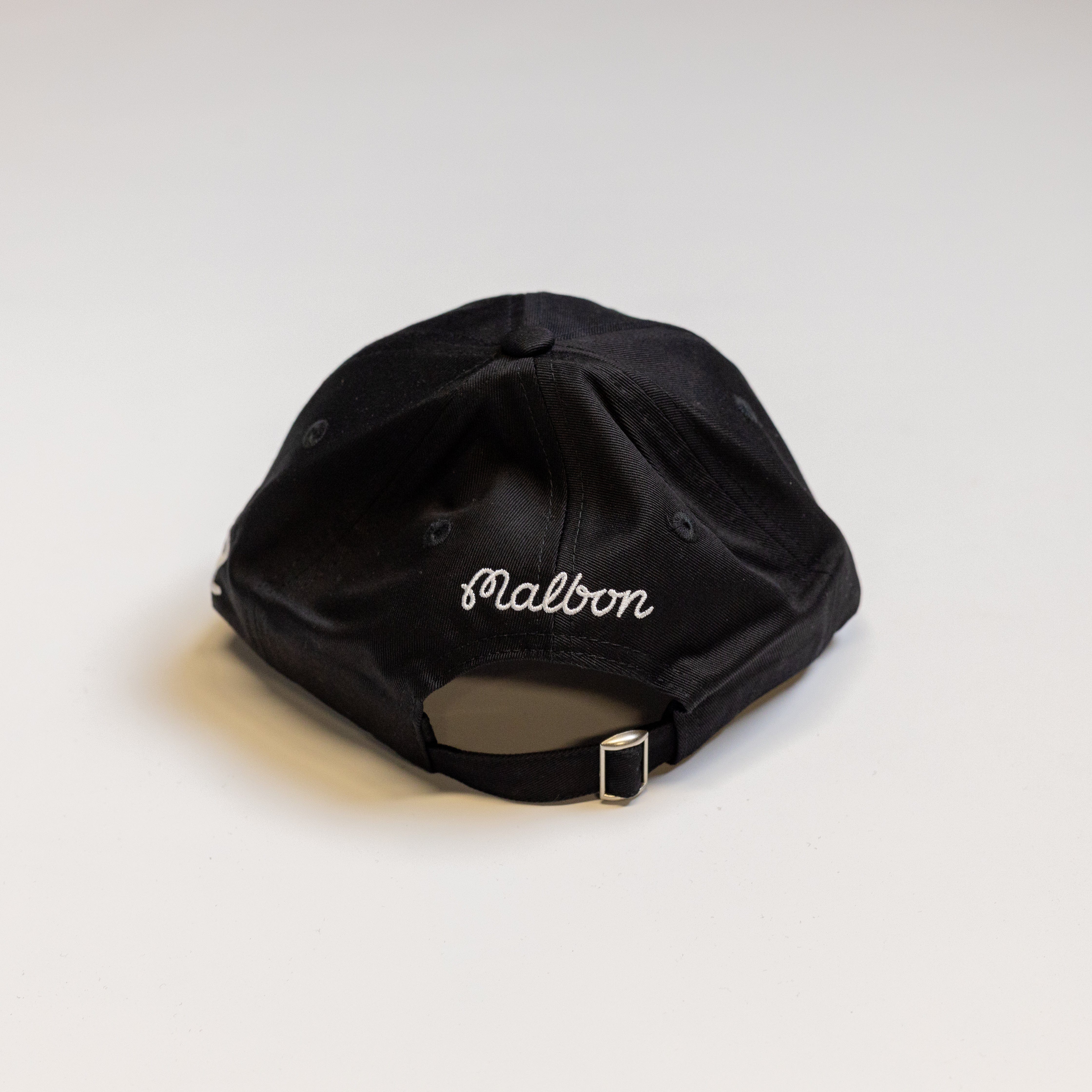 Malbon x GT Dad Black Hat Canada-Golf-Lifestyle-Clothing-Brand