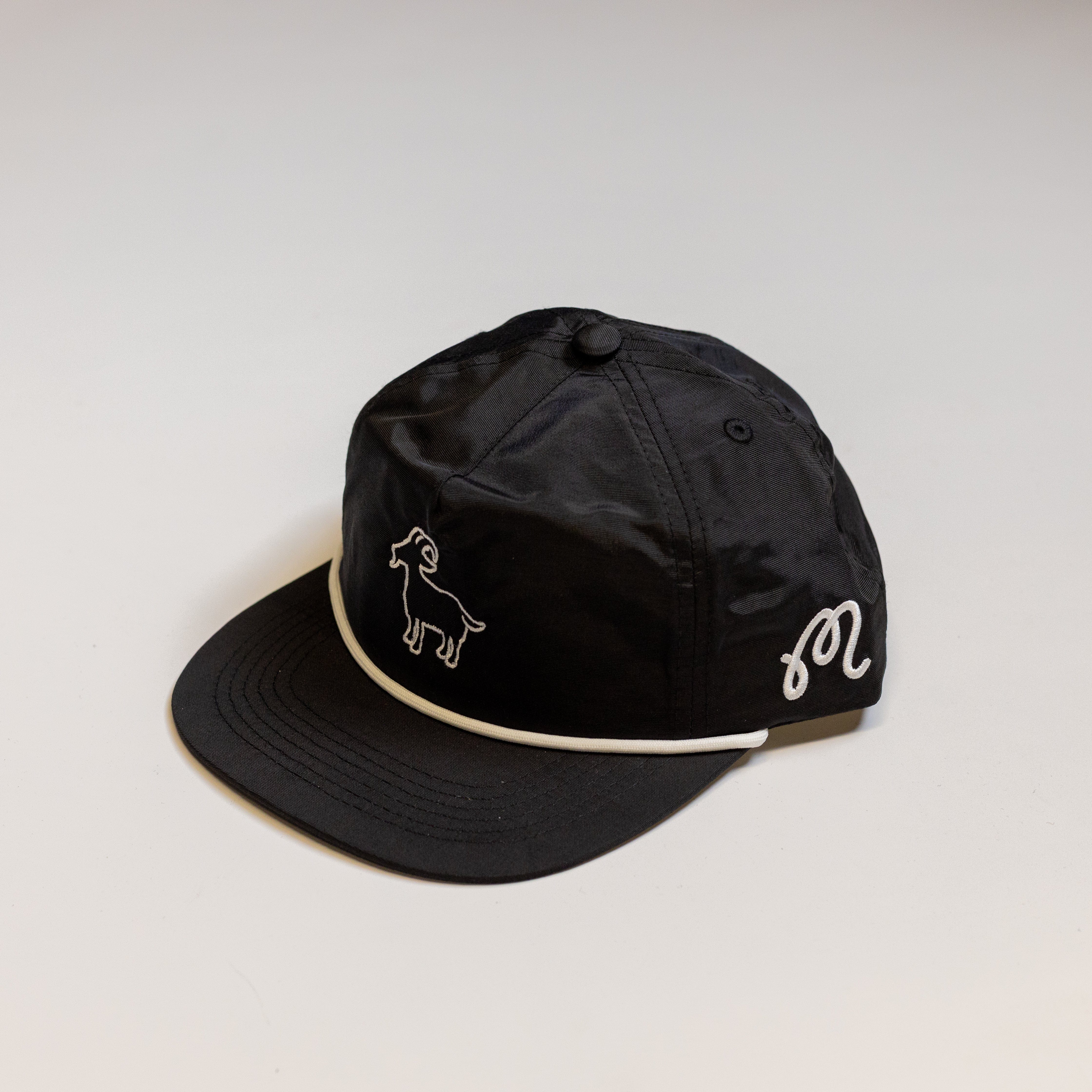Malbon x GT Rope Black Hat Canada-Golf-Lifestyle-Clothing-Brand