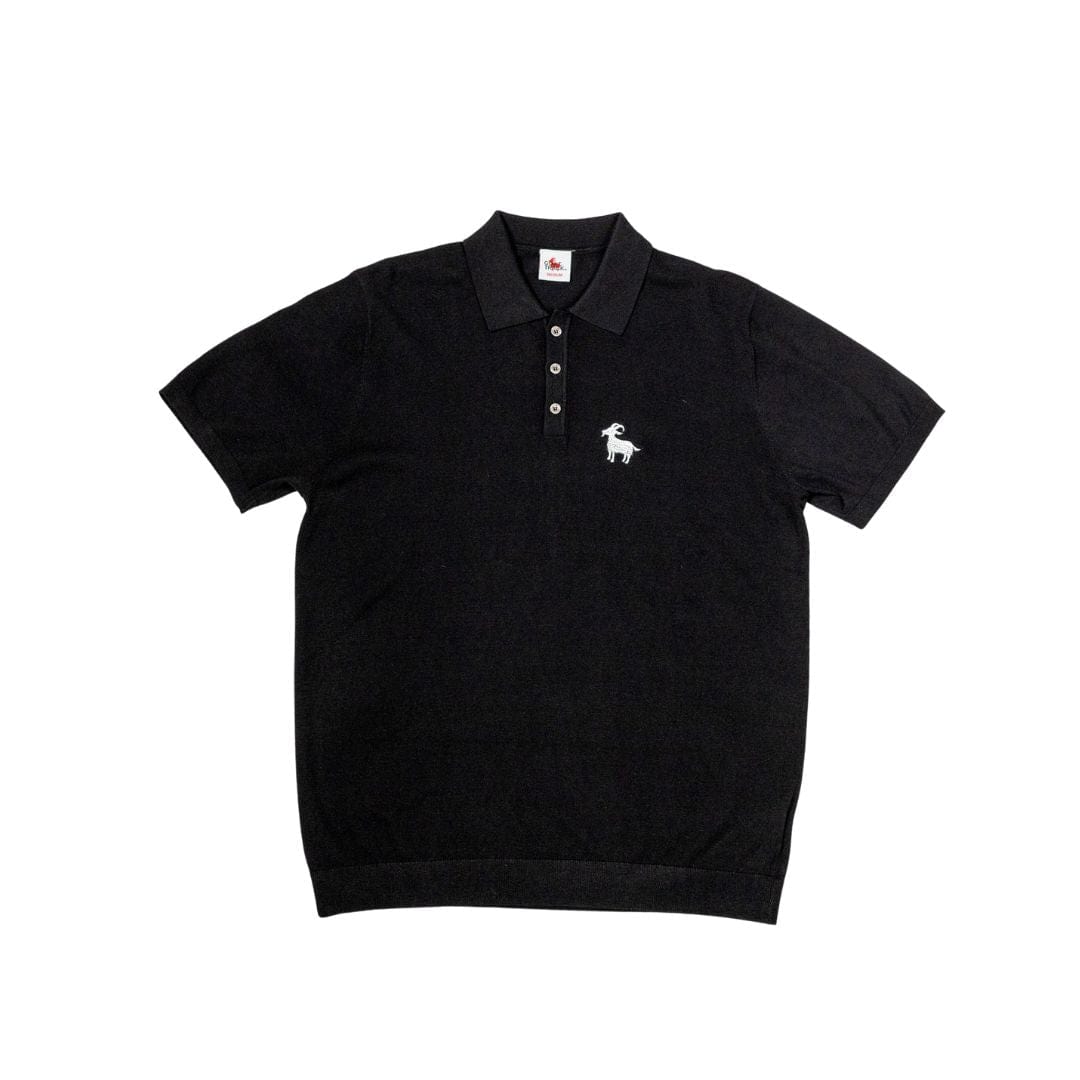 **MOE Black Polo Shirts Canada-Golf-Lifestyle-Clothing-Brand