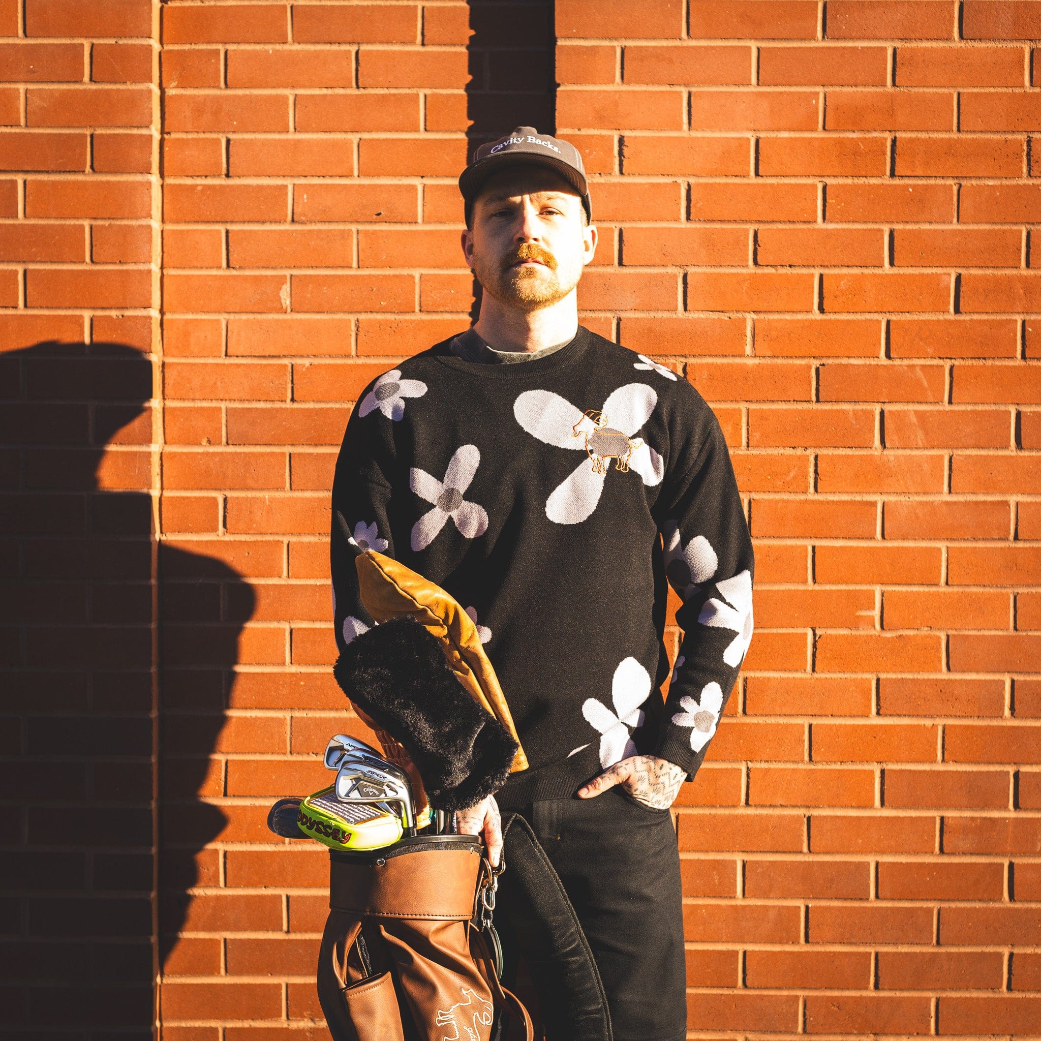 MOE Floral Crew Sweater Canada-Golf-Lifestyle-Clothing-Brand