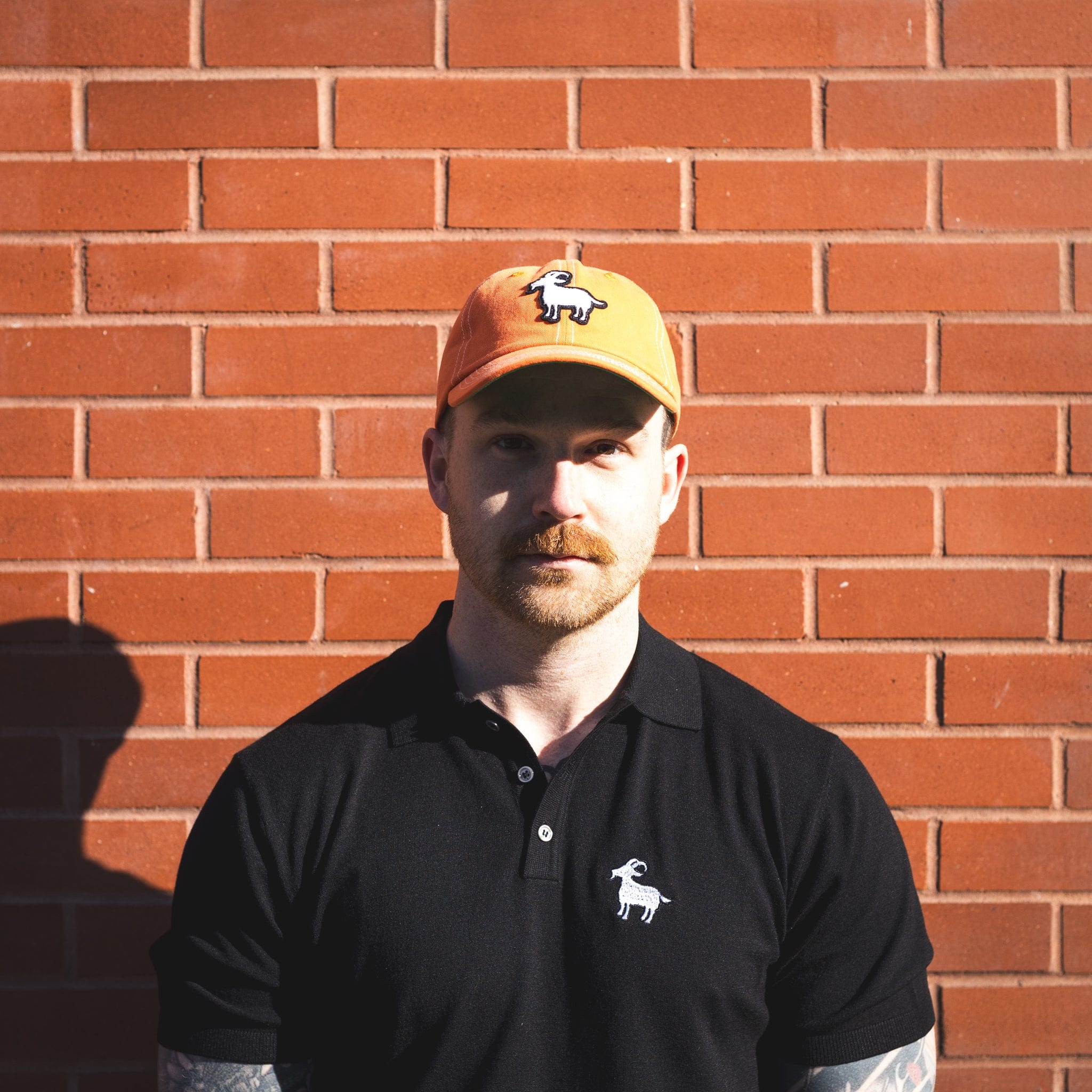 MOE Orange Denim Hat Canada-Golf-Lifestyle-Clothing-Brand