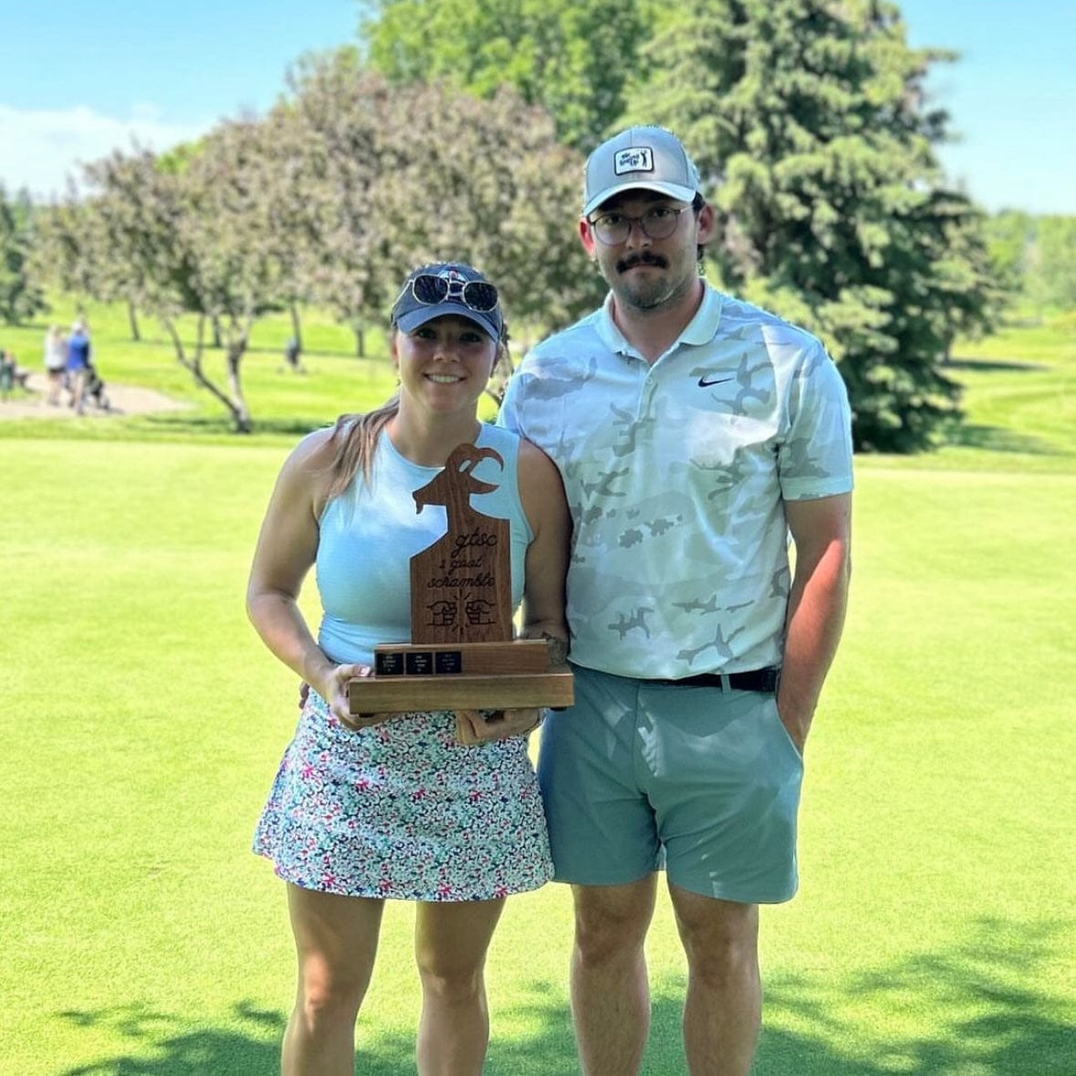 * The 2-GOAT Scramble social club Canada-Golf-Lifestyle-Clothing-Brand