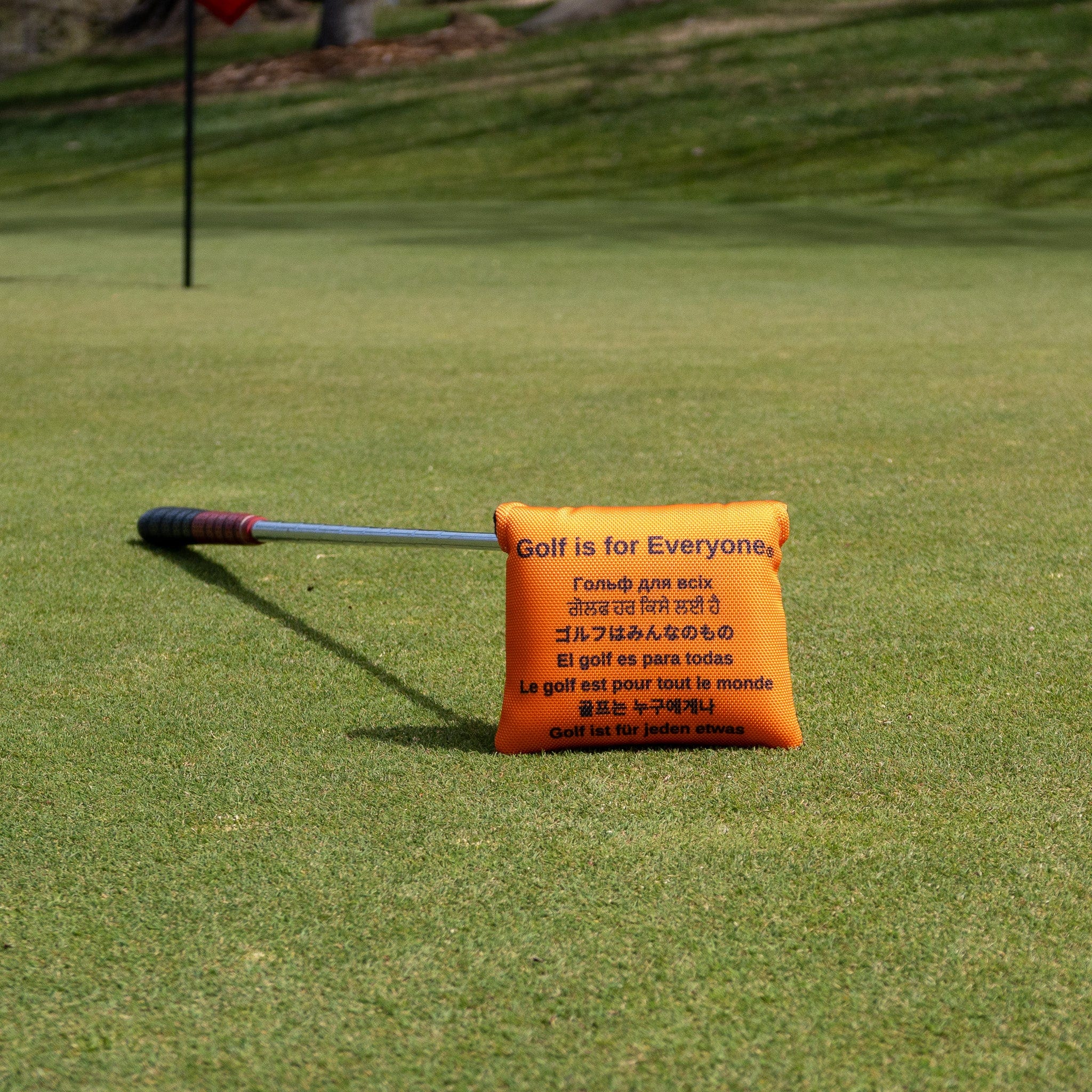 ***World Tour Mallet (orange) Headcover Canada-Golf-Lifestyle-Clothing-Brand