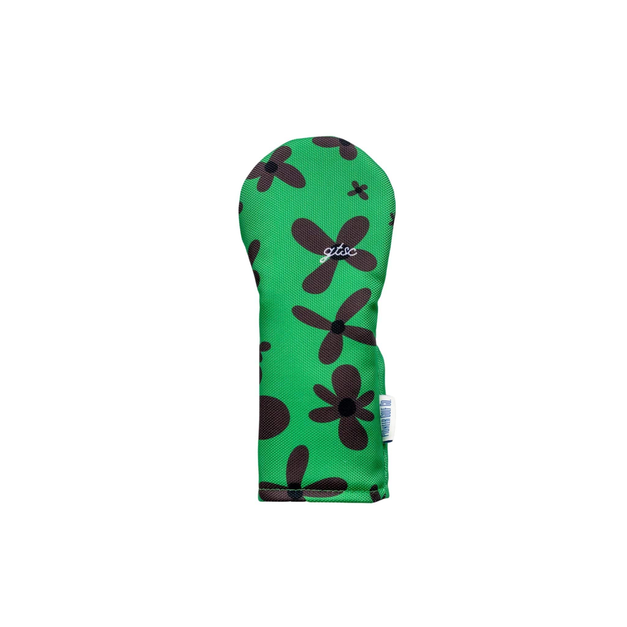 ***Floral Fairway (green) Headcover Canada-Golf-Lifestyle-Clothing-Brand