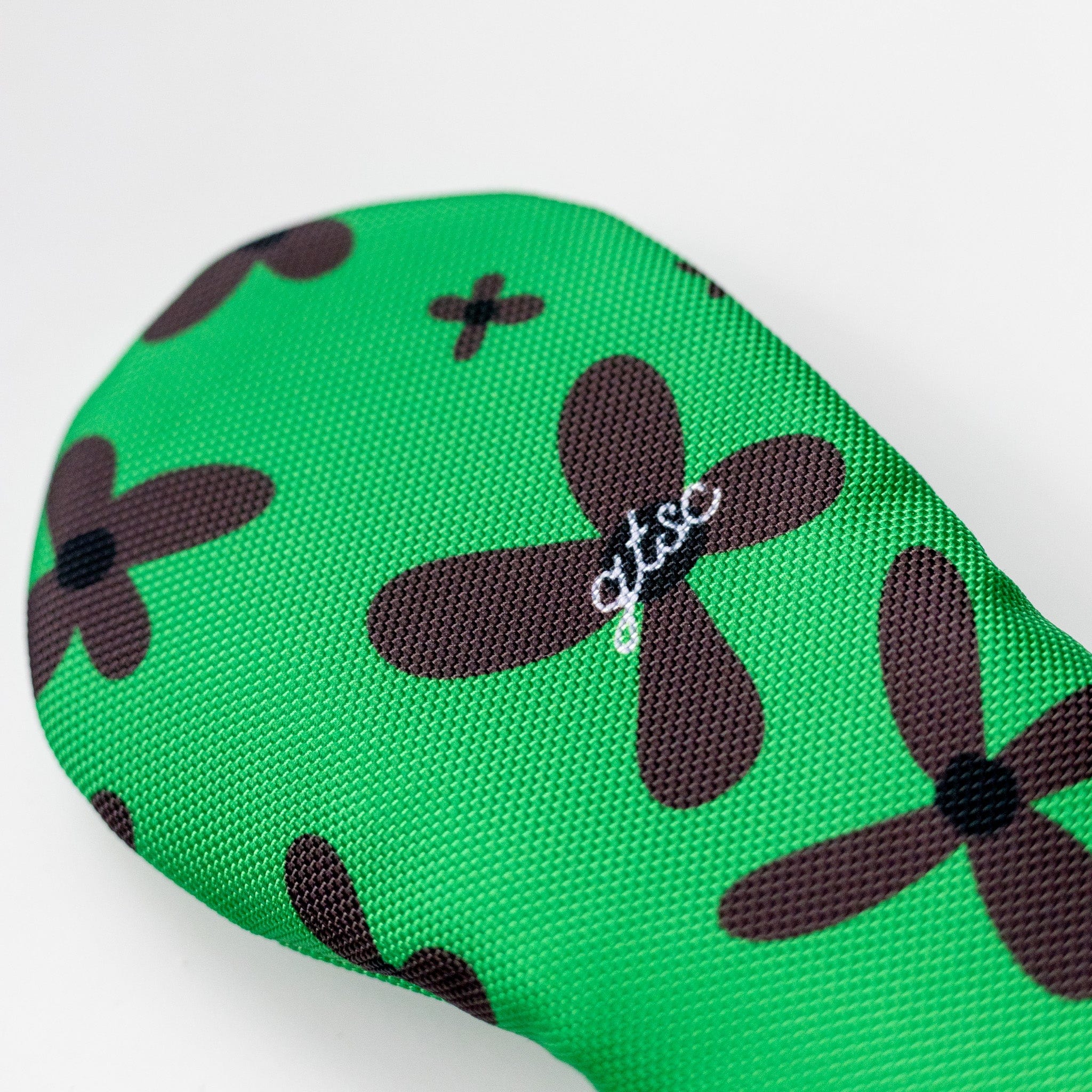 ***Floral Fairway (green) Headcover Canada-Golf-Lifestyle-Clothing-Brand