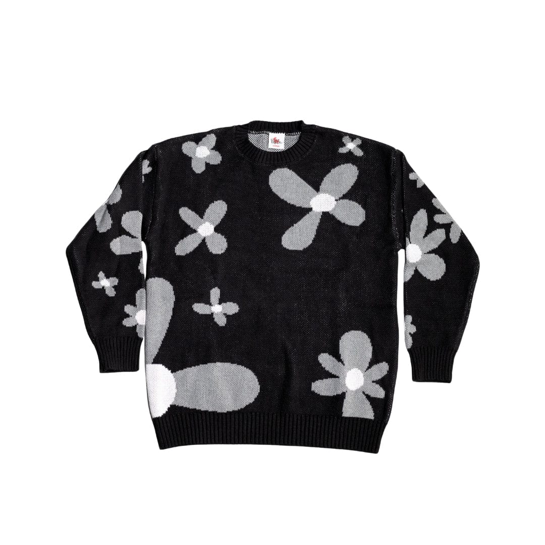**Floral Knit Crew Sweater Canada-Golf-Lifestyle-Clothing-Brand