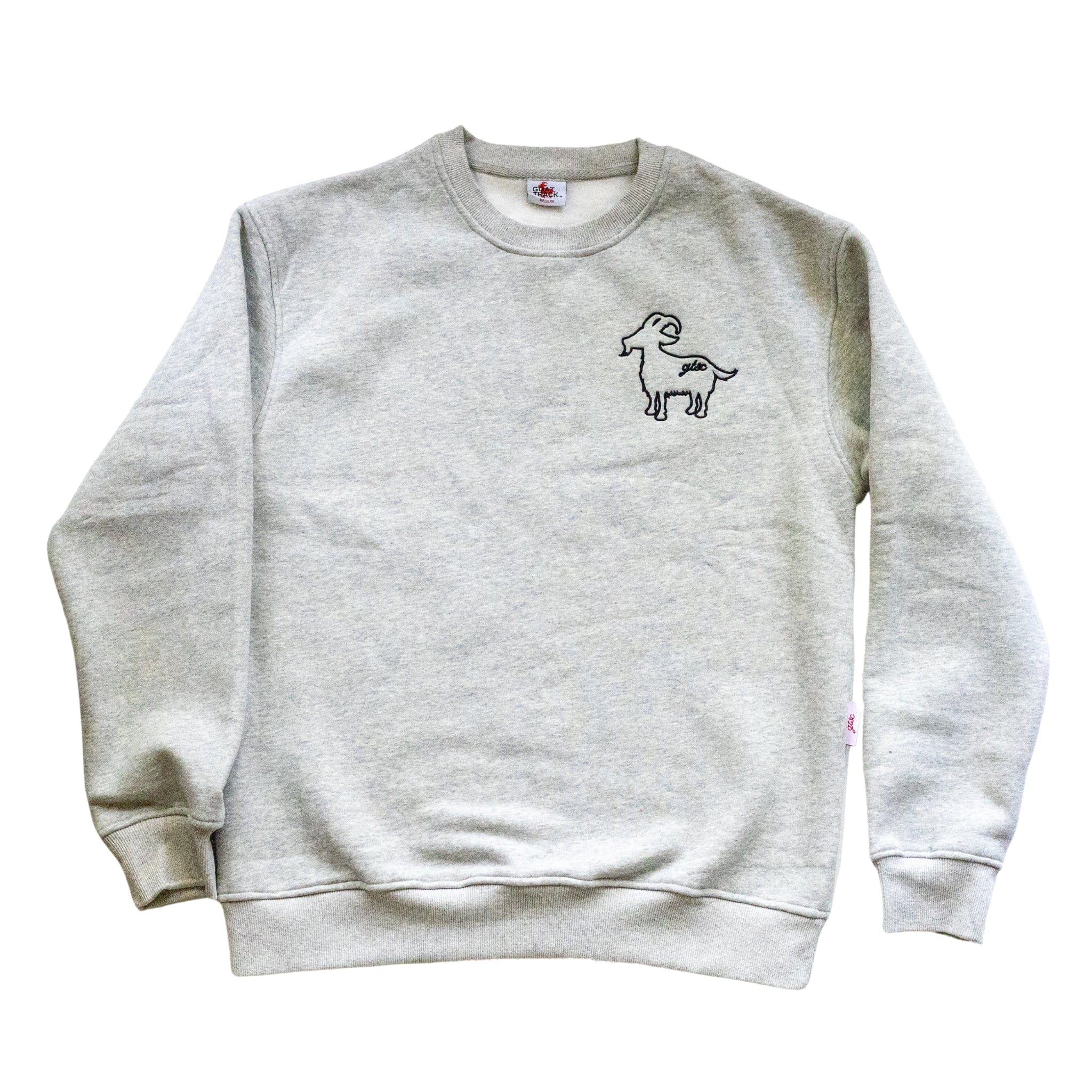 **MOE Grey Crewneck sweatshirts Canada-Golf-Lifestyle-Clothing-Brand