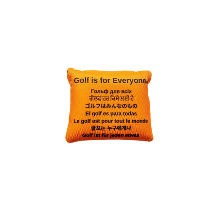 ***World Tour Mallet (orange) Headcover Canada-Golf-Lifestyle-Clothing-Brand
