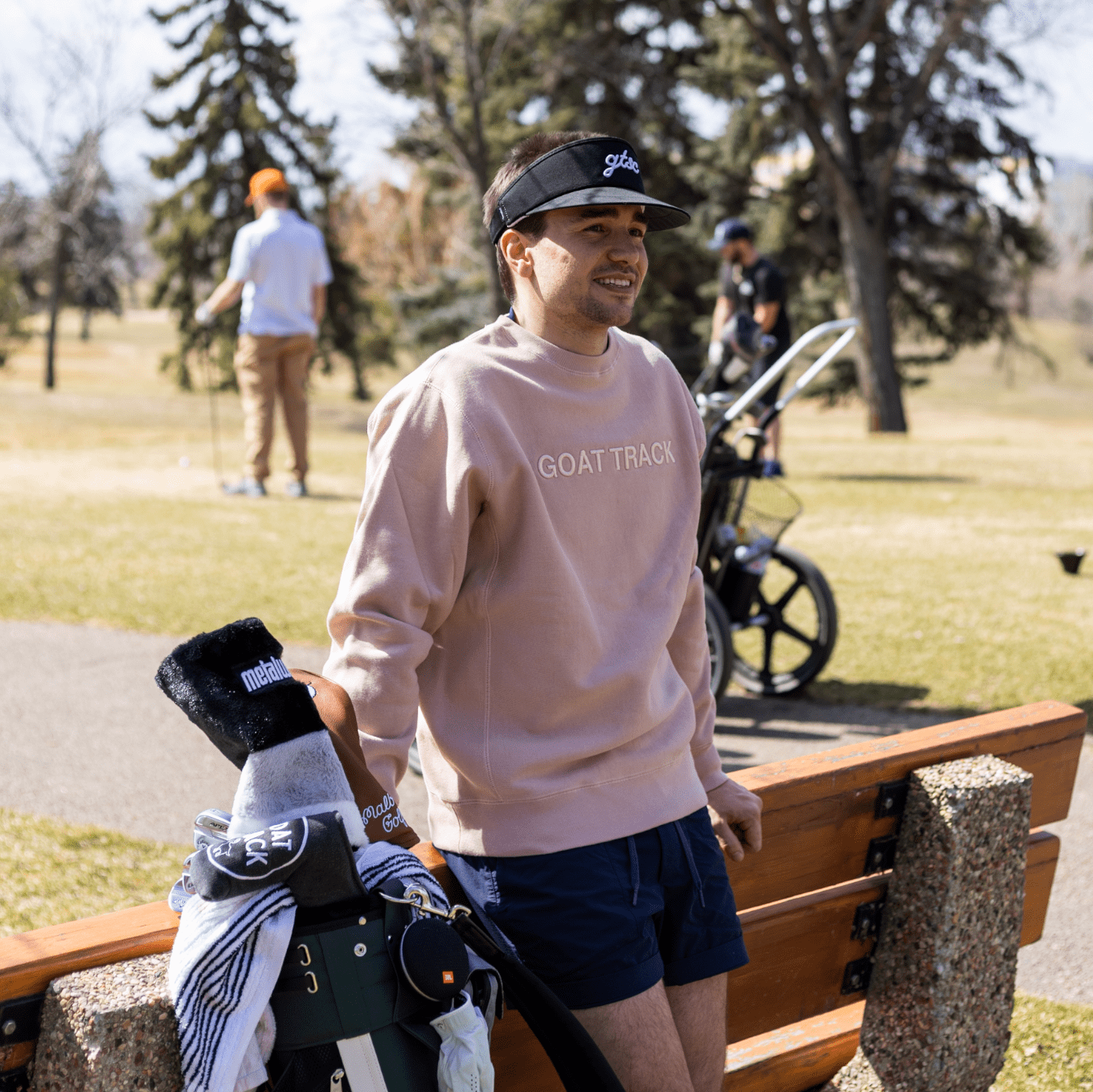 **MOE Visor Black Hat Canada-Golf-Lifestyle-Clothing-Brand